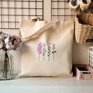 trendy cute preppy tote bag