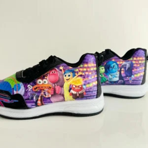 Inside out movie inspired light up sneakers