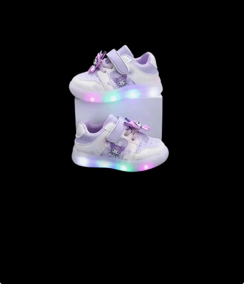 All Occasions Soft Light up Luminous Cartoon Kids baby Sneakers