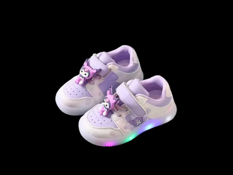 All Occasions Soft Light up Luminous Cartoon Kids baby Sneakers