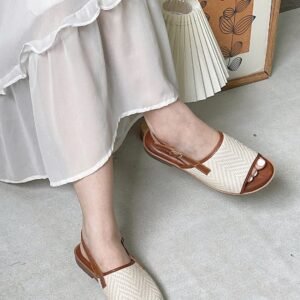 Sandals Horizontal Straps Women's Flat